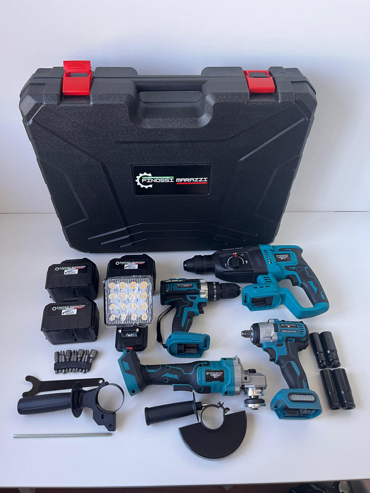 Kit Professionale 4 in  1 Con Faro Led Omaggio